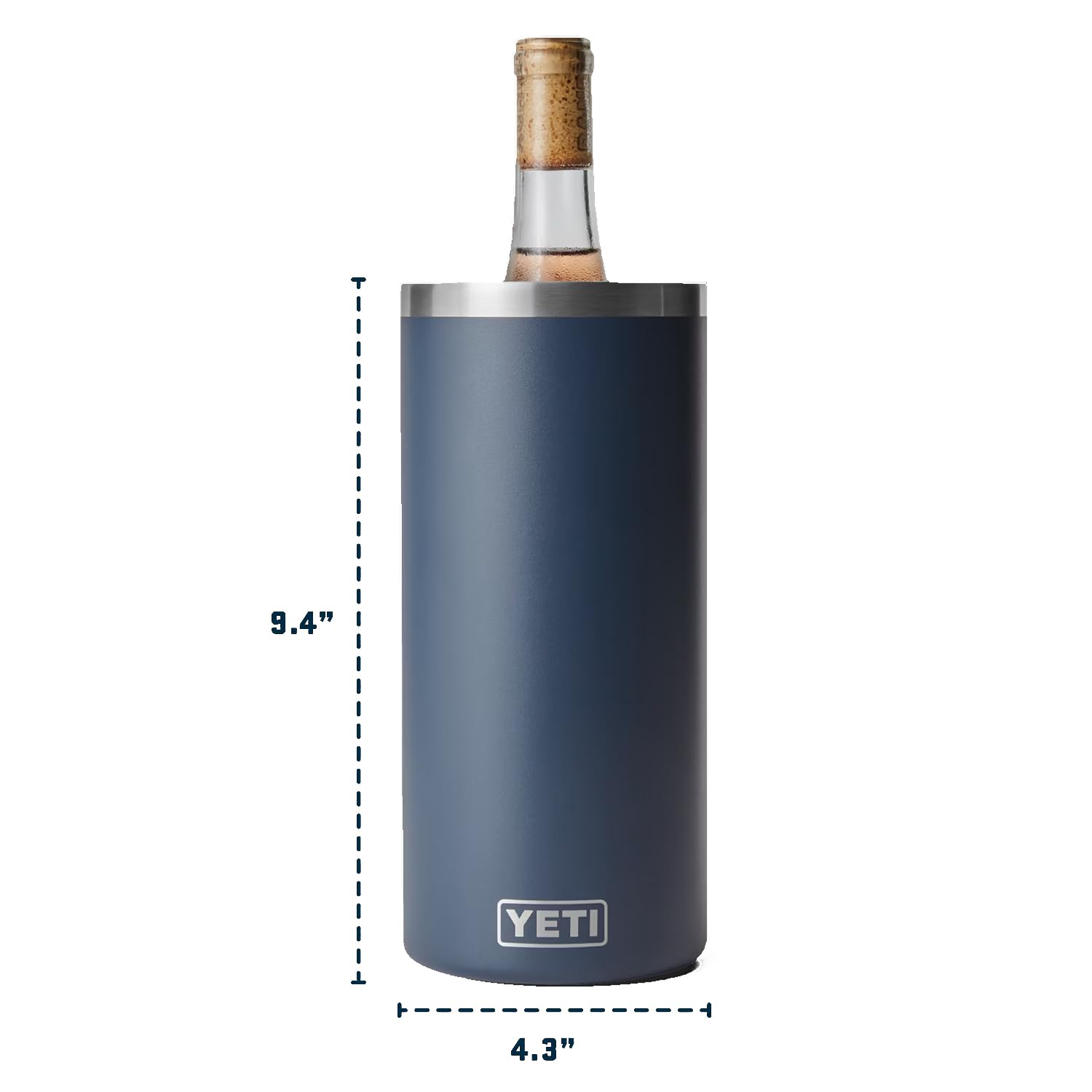 YETI Rambler Wine Chiller, Fits Most Wine Bottles