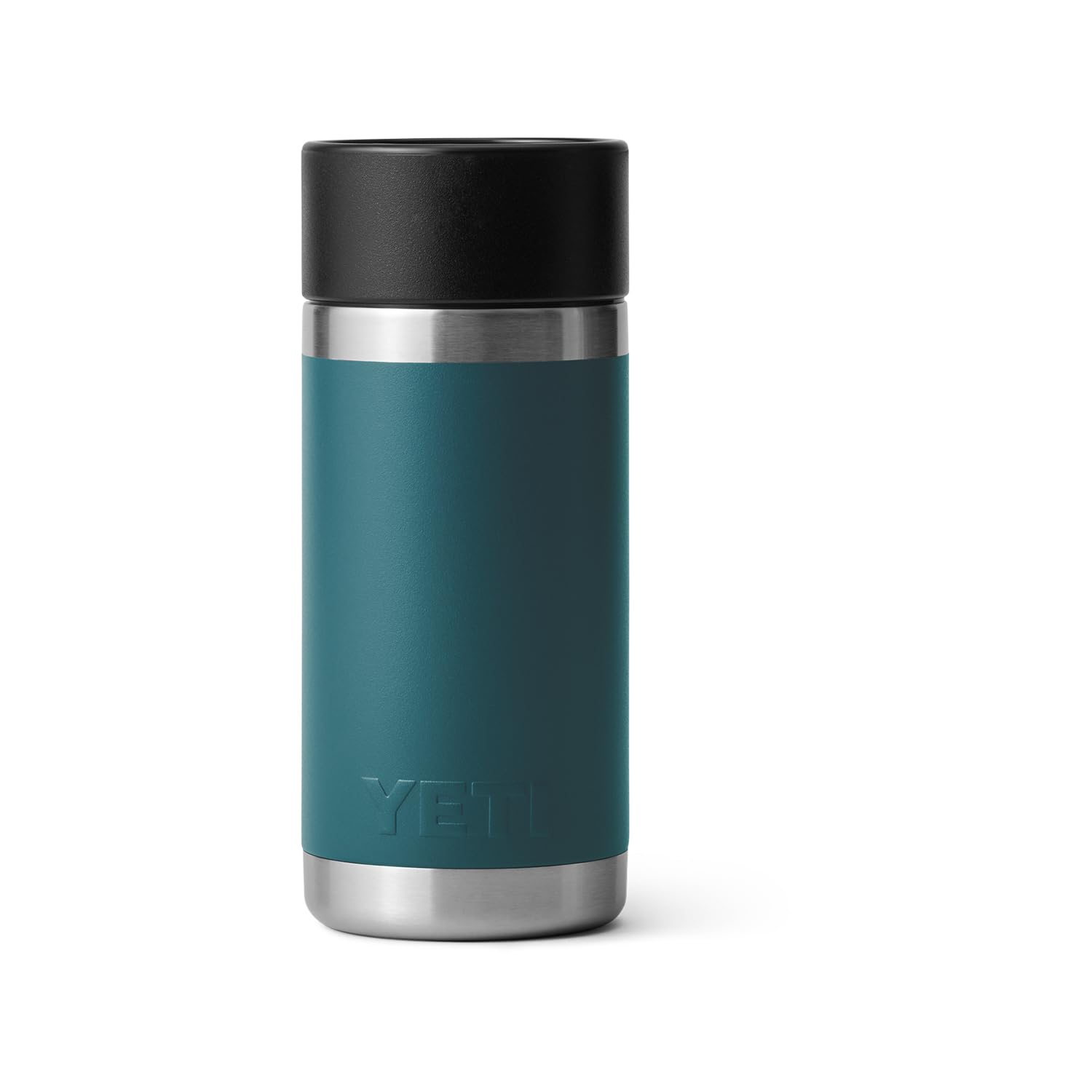 YETI Rambler 12 oz Bottle, Stainless Steel, Vacuum Insulated, with Hot Shot Cap