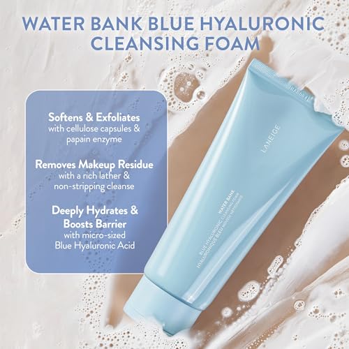 LANEIGE Icons To Go & Besties Set: Water Bank Cream, Cream Skin, Water Sleeping Mask, Lip Sleeping Mask, Hyaluronic Acid, Squalane, Coconut Oil, Vitamin C, Travel Friendly