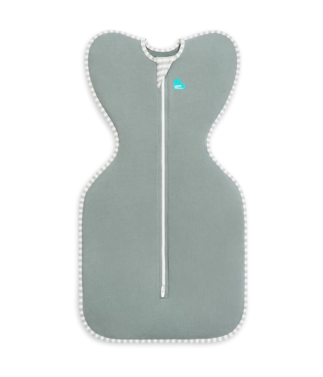 Love to Dream Swaddle UP, Baby Sleep Sack, Self-Soothing Swaddles for Newborns, Improves Sleep, Snug Fit Helps Calm Startle Reflex, New Born Essentials for Baby, 5-8.5 lbs, Sand Dollar