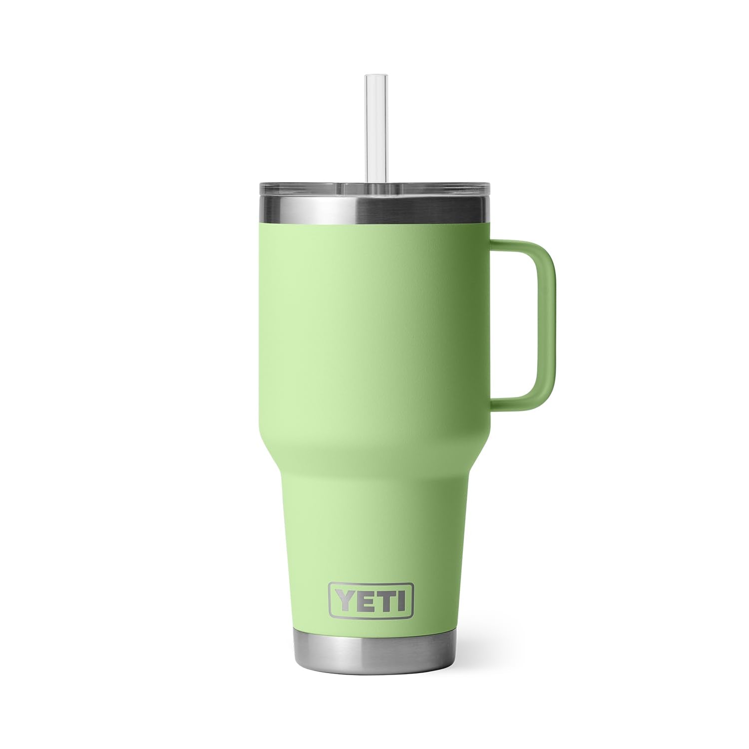 YETI Rambler Tumbler with Handle and Straw Lid, Vacuum Insulated Travel Mug, Stainless Steel