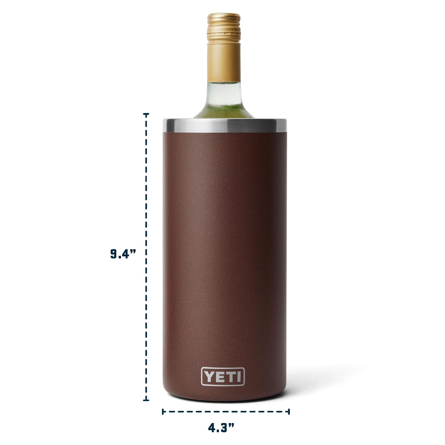 YETI Rambler Wine Chiller, Fits Most Wine Bottles