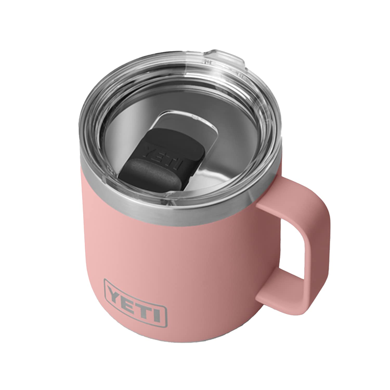 YETI Rambler 14 oz Mug, Vacuum Insulated, Stainless Steel with MagSlider Lid, Stainless