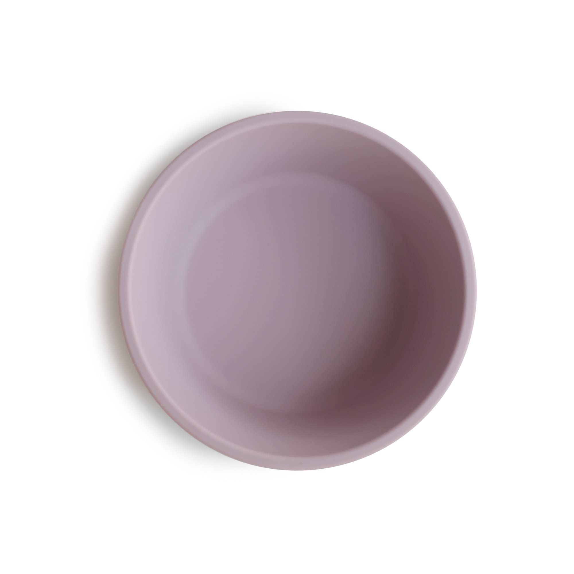 mushie Silicone Suction Bowl | BPA-Free Non-Slip Design (Ivory)