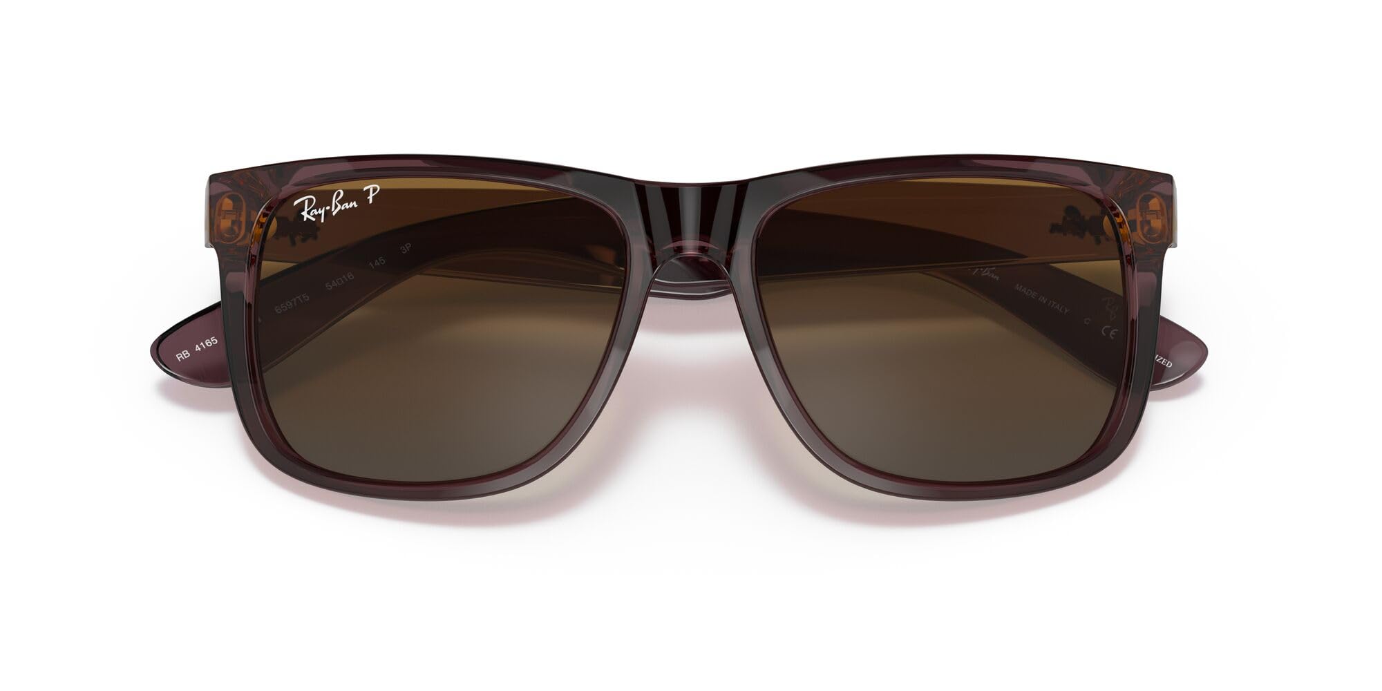 Ray-Ban RB4165 Justin Rectangular Sunglasses