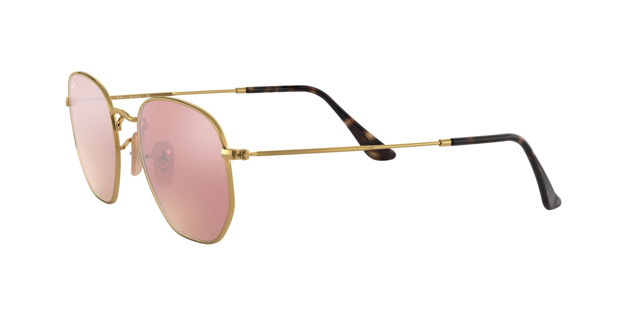 Ray-Ban RB3548N Hexagonal Flat Lens Sunglasses