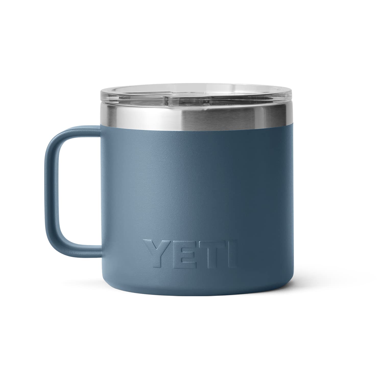 YETI Rambler 14 oz Mug, Vacuum Insulated, Stainless Steel with MagSlider Lid, Stainless