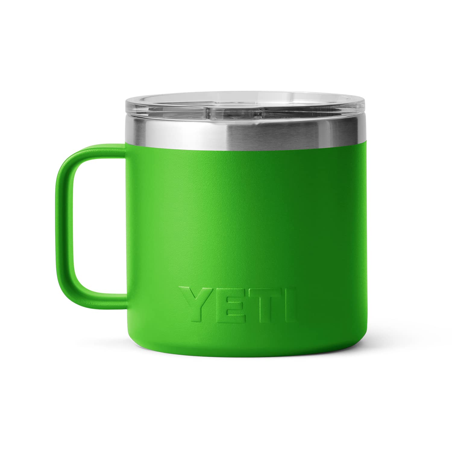 YETI Rambler 14 oz Mug, Vacuum Insulated, Stainless Steel with MagSlider Lid, Stainless