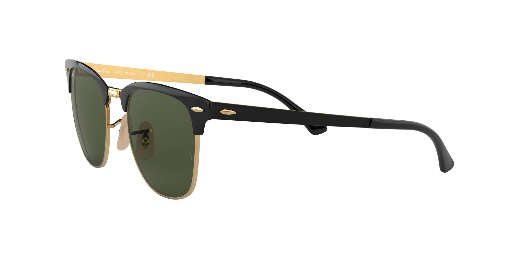 Ray-Ban RB3716 Clubmaster Metal Square Sunglasses
