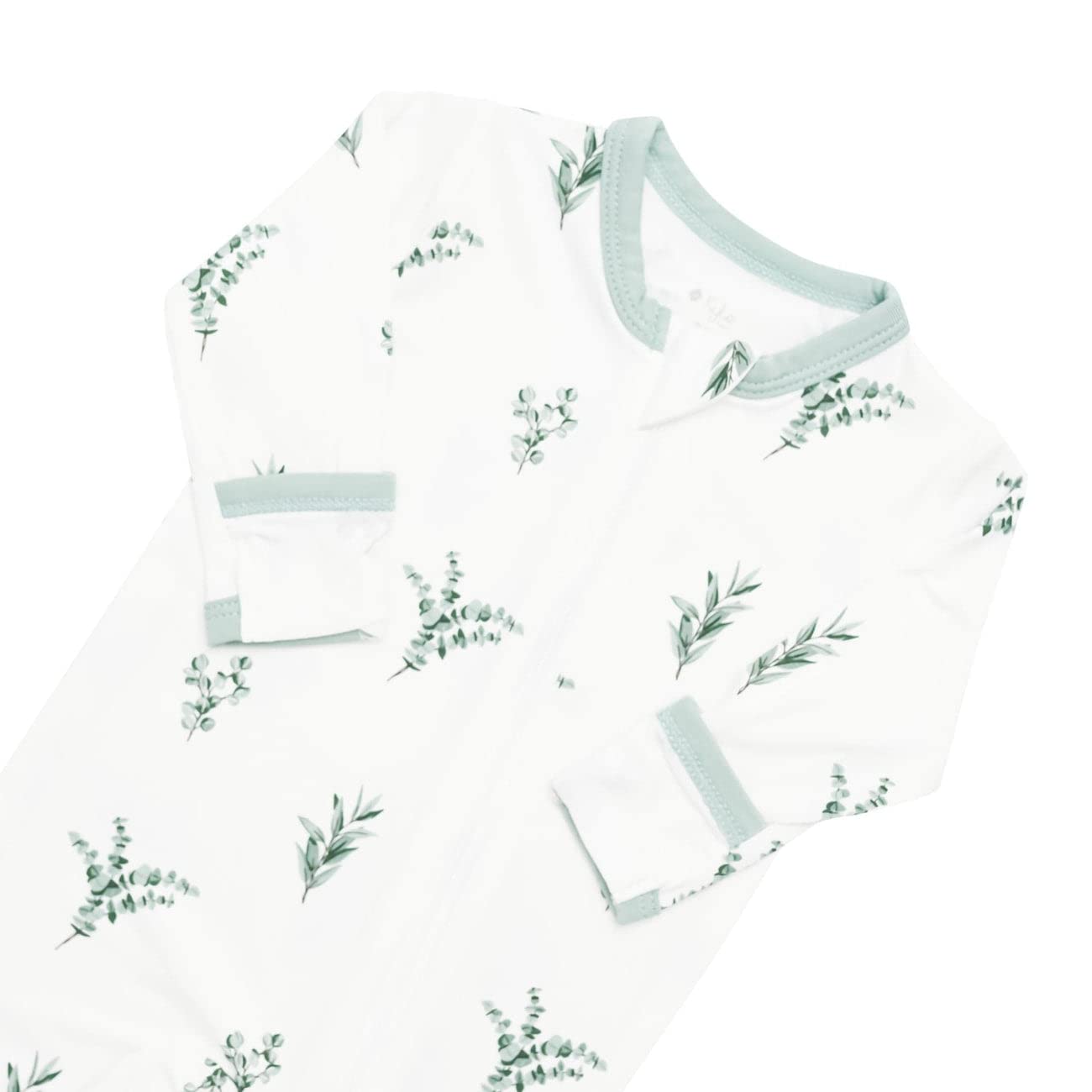 KYTE BABY Unisex Zipper Closure Footies, Rayon Made From Bamboo, 0-24 Months