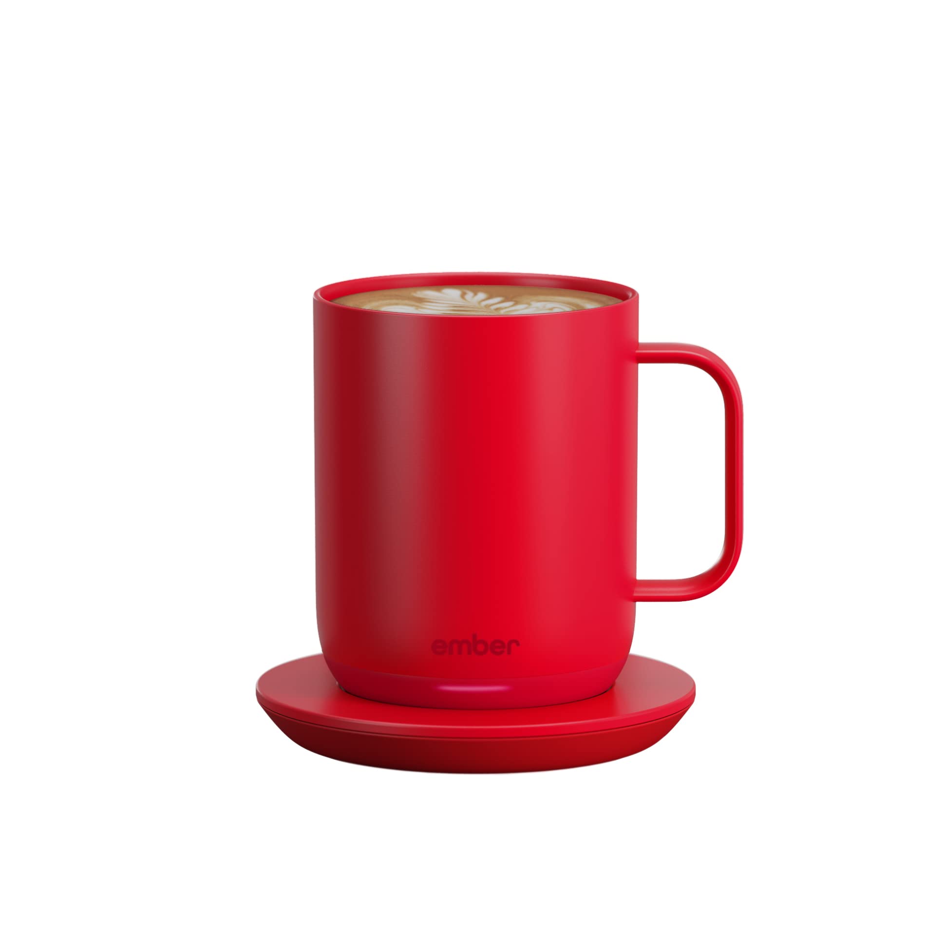 Ember Temperature Control Smart Mug 2, 14 Oz, App-Controlled Heated Coffee Mug with 80 Min Battery Life and Improved Design, White
