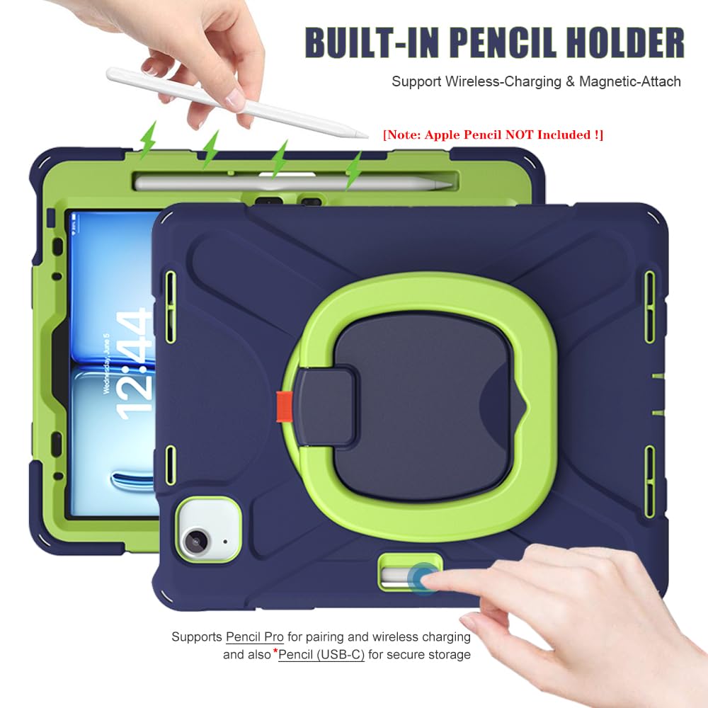 SCSVPN for iPad Air 11 Inch Case 2024 M2(6th Gen), iPad Air 5th/4th Generation Case 10.9&