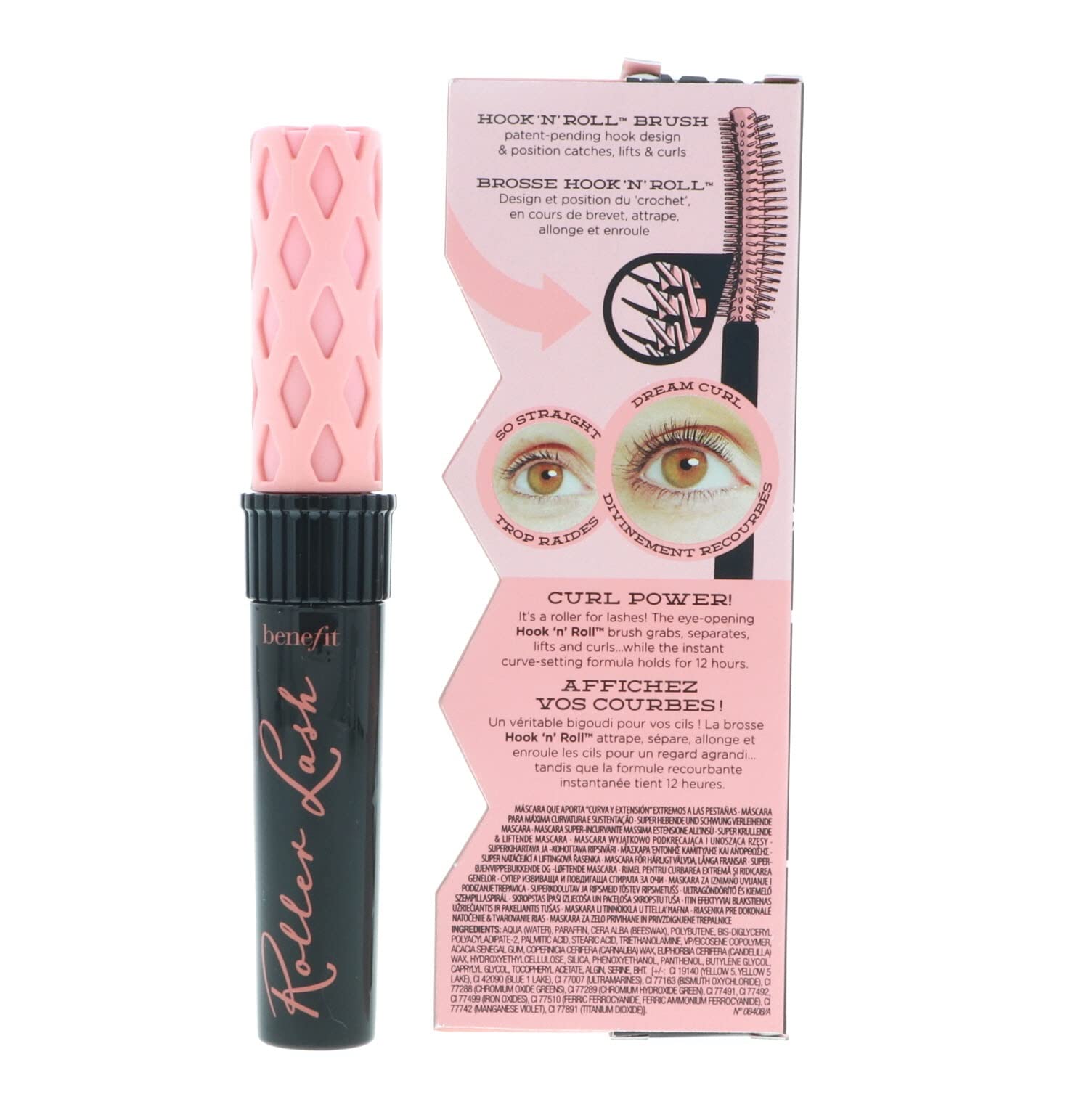Benefit Cosmetics Roller Lash Mascara .30 Ounce (Full Size)