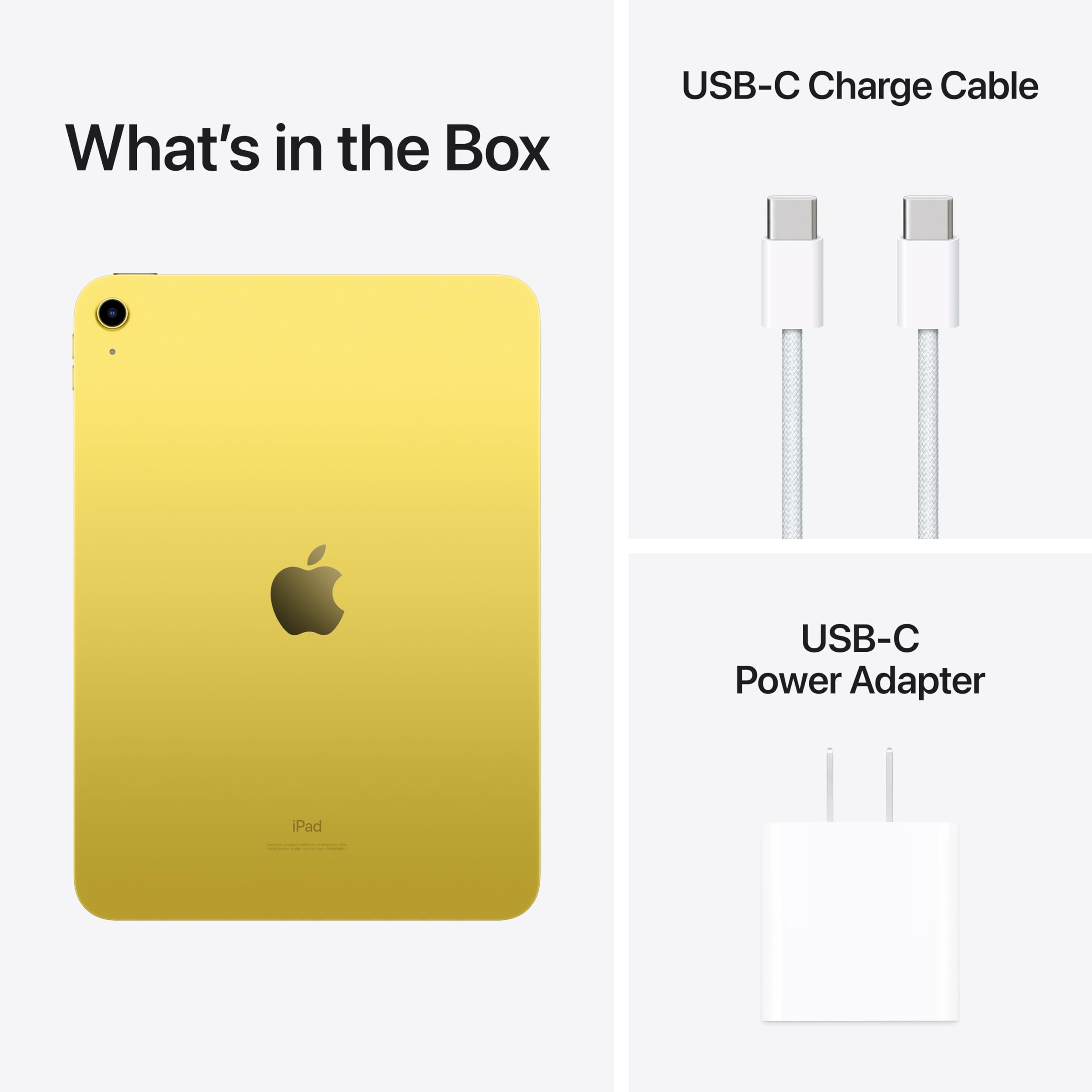 Apple iPad (10th Generation): with A14 Bionic chip, 10.9-inch Liquid Retina Display, 64GB, Wi-Fi 6, 12MP front/12MP Back Camera, Touch ID, All-Day Battery Life – Pink