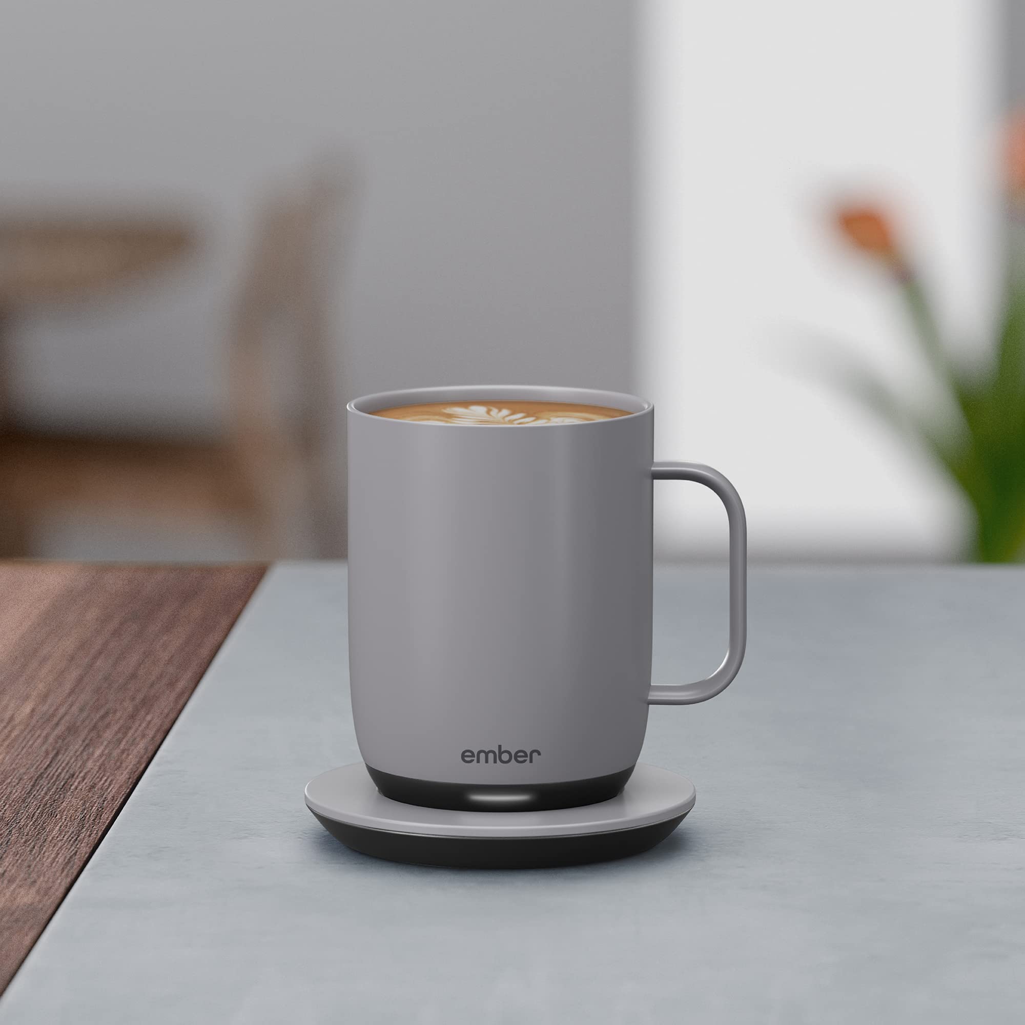 Ember Temperature Control Smart Mug 2, 14 Oz, App-Controlled Heated Coffee Mug with 80 Min Battery Life and Improved Design, White