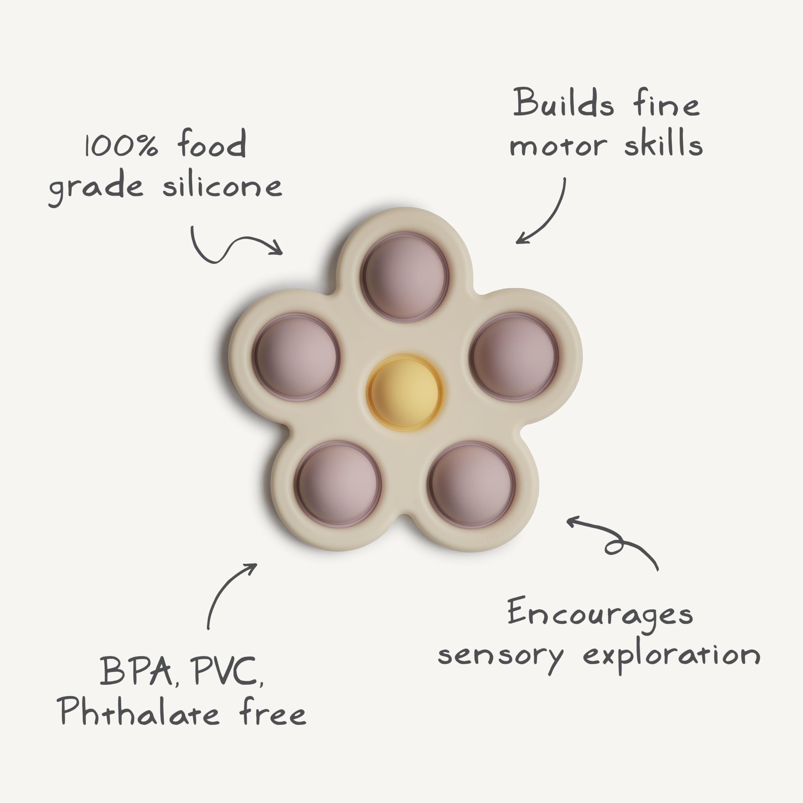 mushie Paint Palette Press Toy