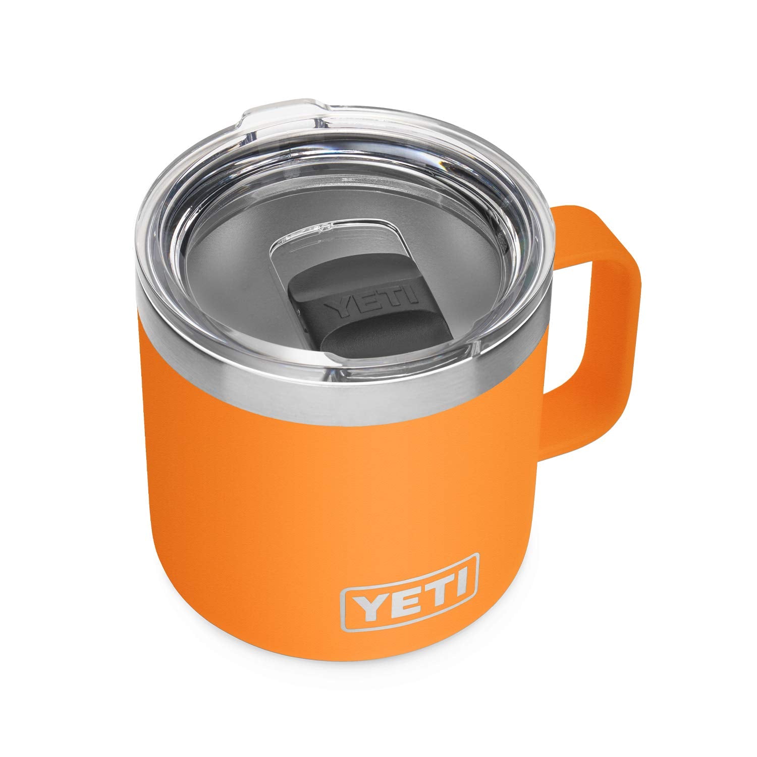 YETI Rambler 14 oz Mug, Vacuum Insulated, Stainless Steel with MagSlider Lid, Stainless