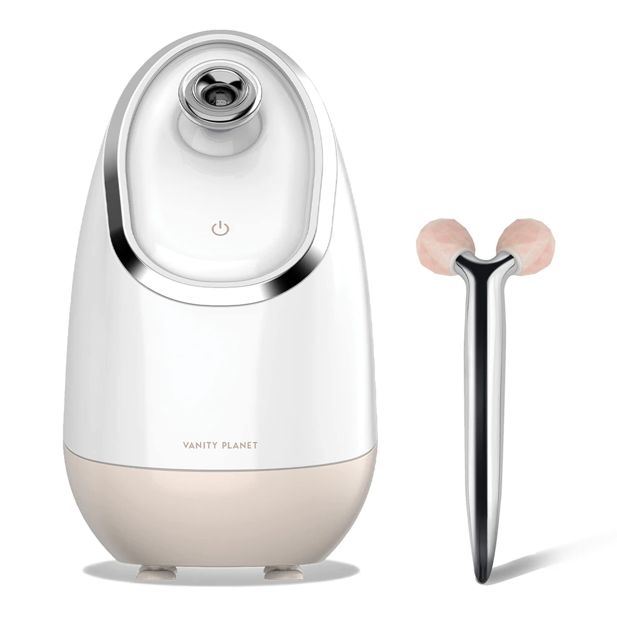 Vanity Planet Aira Ionic Facial Steamer and Defina Massaging Roller Bundle