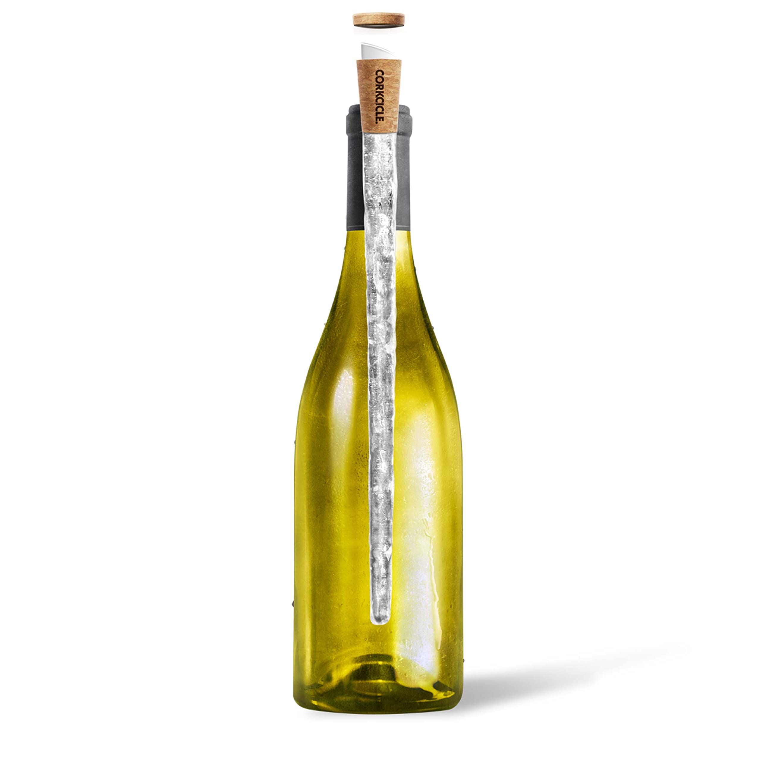Corkcicle Air Wine Bottle Chiller, 0.94” x 0.94” x 12” – Keep Chilled Whites Cold & Bring Room Temp Reds to Cellar Temp in 15 Minutes with the Wine Chiller – Convenient Pour-Through with Aerator