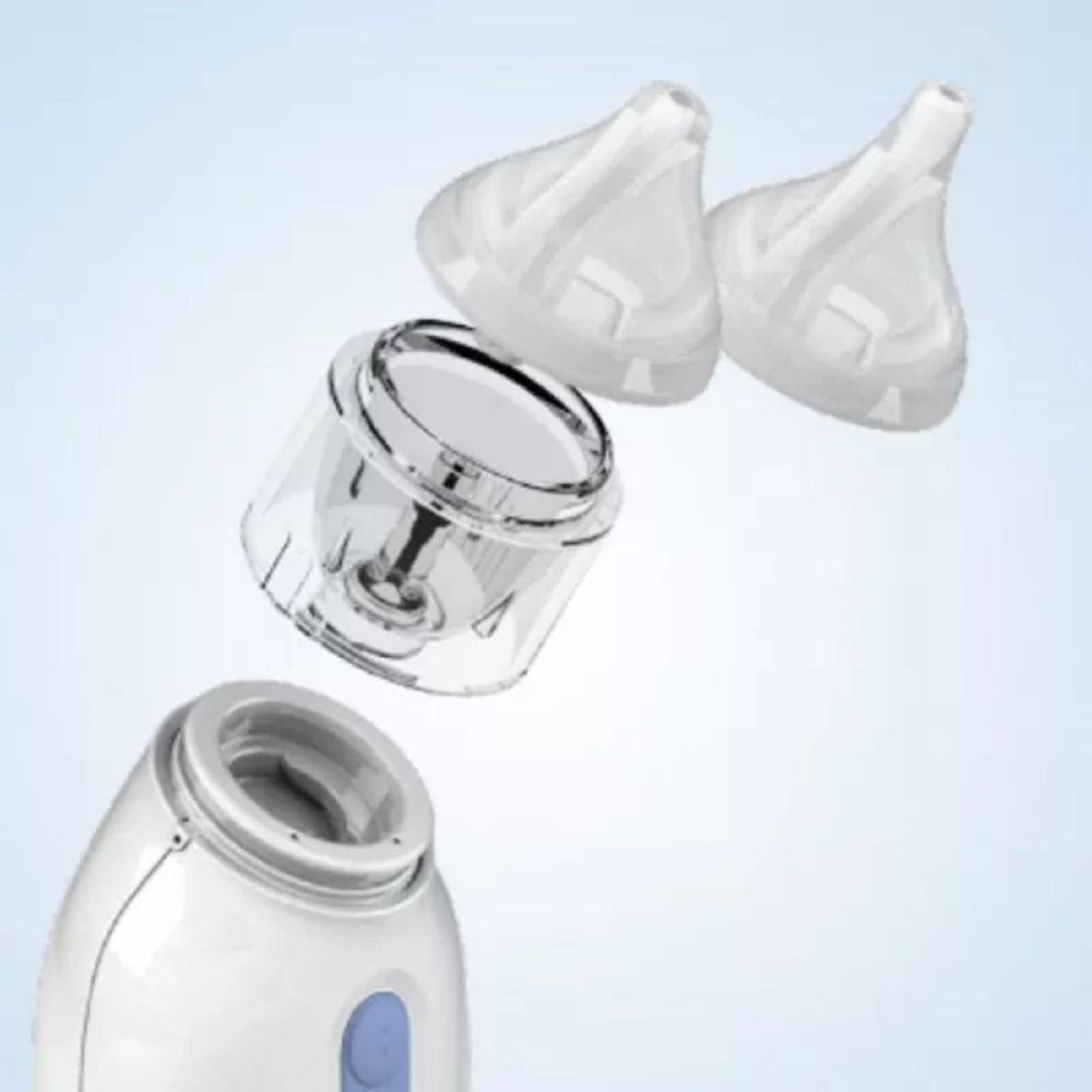 Braun Nasal aspirator 1 | Mucus Remover | Blocked Nose Relief | Electric Suction Power | Two Suction Levels | Newborn, Baby, and Child Friendly | Dishwasher Safe | BNA100EU