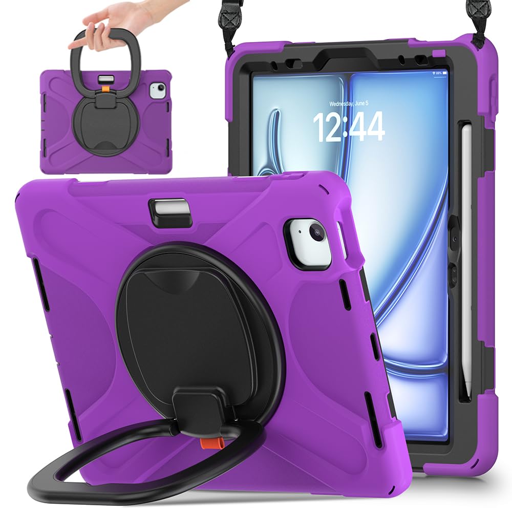 SCSVPN for iPad Air 11 Inch Case 2024 M2(6th Gen), iPad Air 5th/4th Generation Case 10.9&