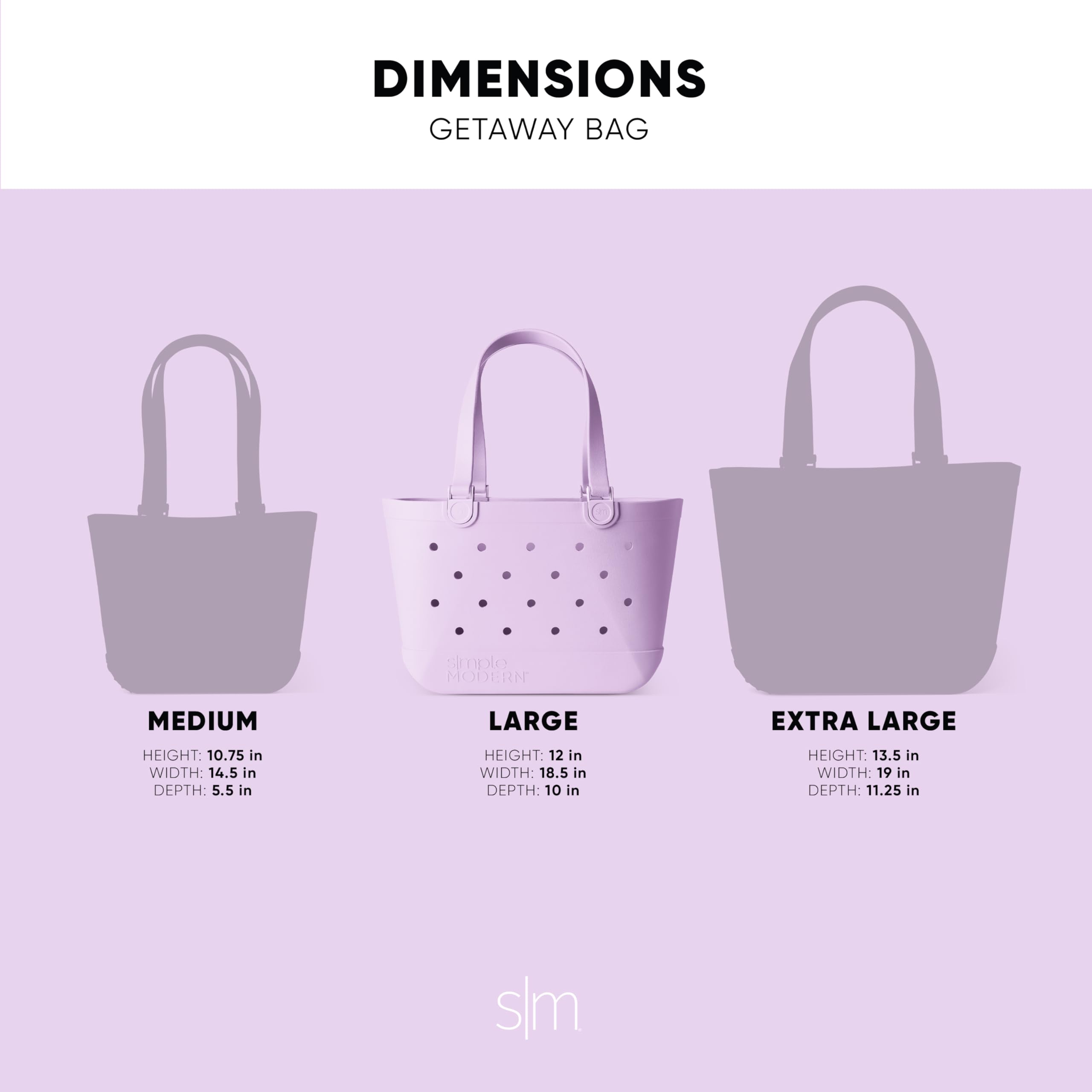 Simple Modern Beach Bag Rubber Tote | Waterproof Medium Tote Bag with Zipper Pocket for Pool, Groceries, Sports | Gifts For Women | Getaway Bag Collection | Almond Birch