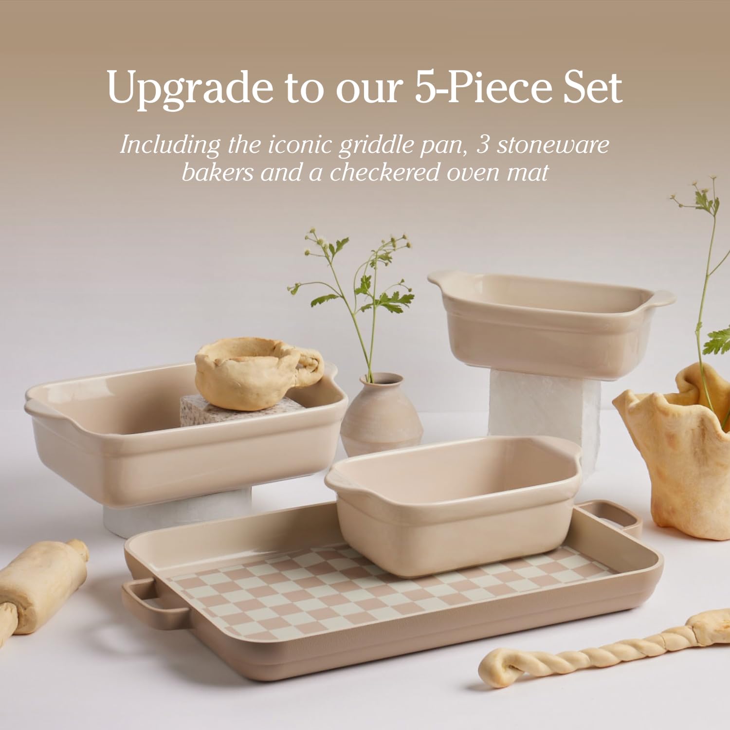 Our Place Griddle Pan - Versatile Nonstick Ceramic Sheet Pan & Stovetop Griddle | Toxin-Free, Dual-Use, with Ergonomic Handles | 5 Qt Capacity, Oven Safe up to 450°F | Char