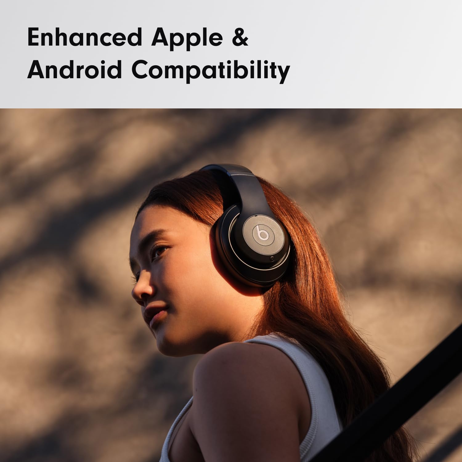 Beats Studio Pro - Wireless Bluetooth Noise Cancelling Headphones - Personalized Spatial Audio, USB-C Lossless Audio, Apple & Android Compatibility, Up to 40 Hours Battery Life - Matte White