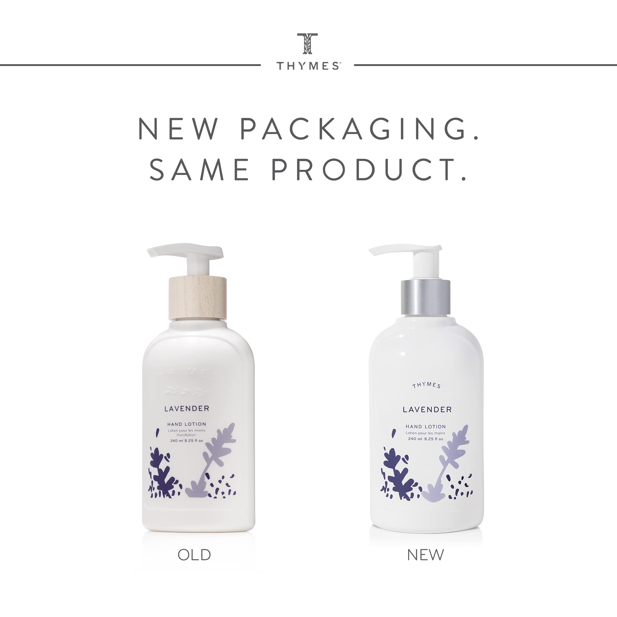 Thymes Hand Lotion Gold Pump - 8.25 Fl Oz - Eucalyptus