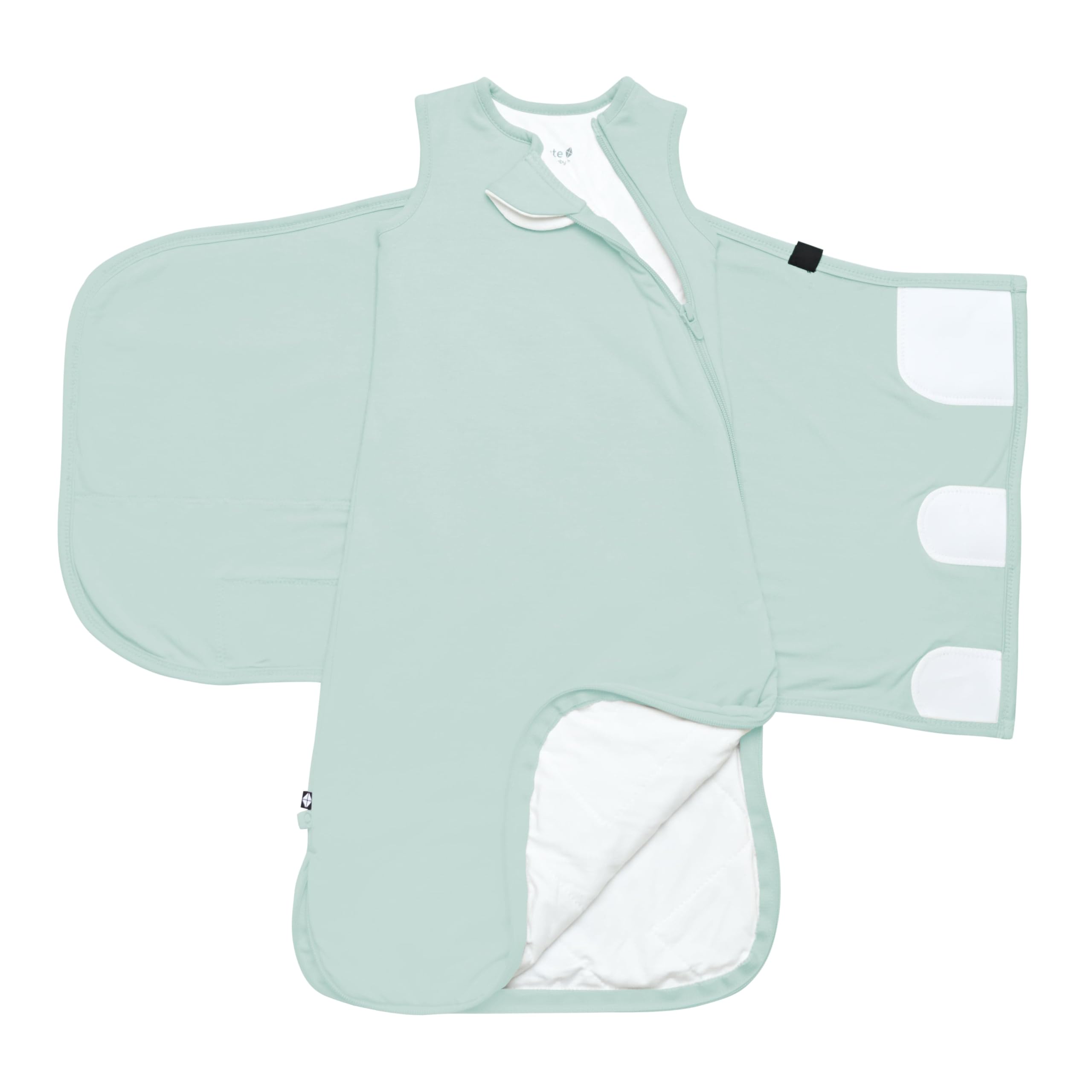 KYTE BABY Unisex Rayon Made from Bamboo Sleep Bag Swaddler for Babies, 1.0 Tog