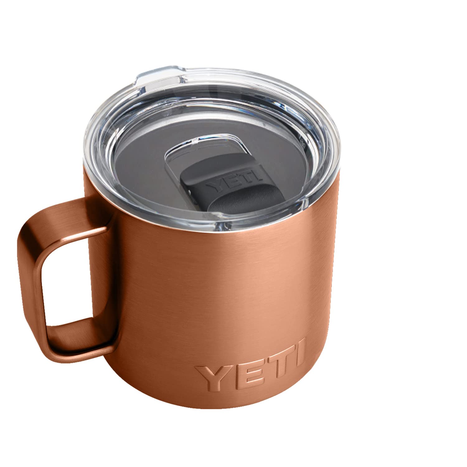 YETI Rambler 14 oz Mug, Vacuum Insulated, Stainless Steel with MagSlider Lid, Stainless