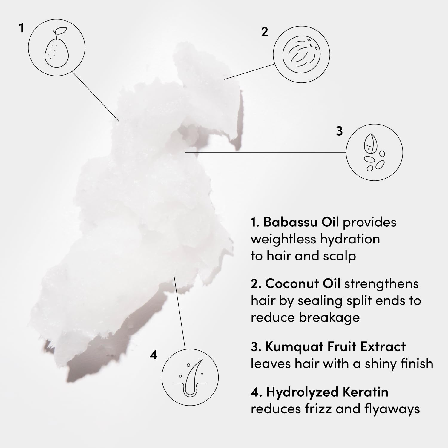 OUAI Fine Shampoo and Conditioner Set - Sulfate Free Shampoo and Conditioner for Fine Hair - Made with Keratin, Marshmallow Root, Shea Butter & Avocado Oil - Free of Parabens & Phthalates (10 Fl Oz)