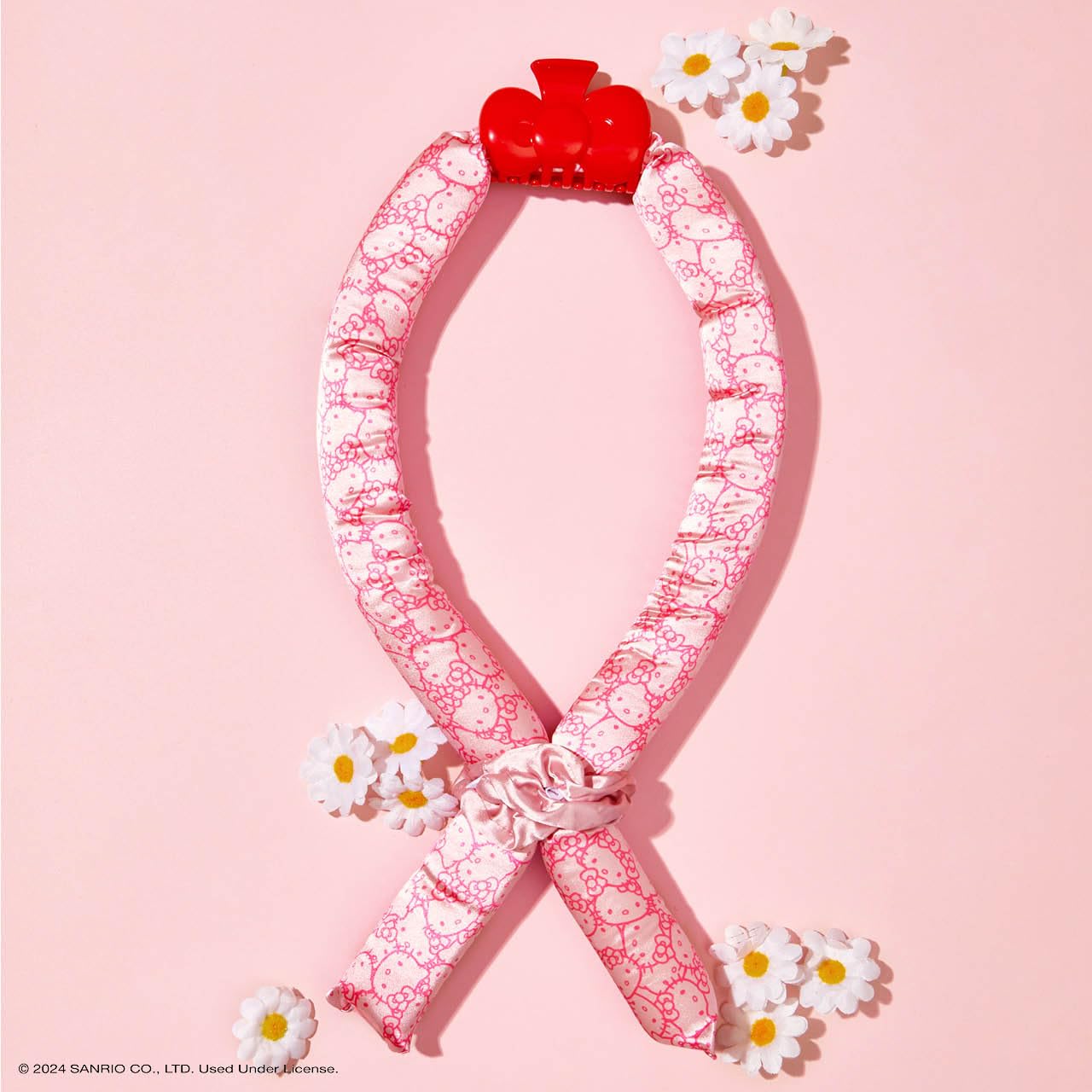 Kitsch Satin Heatless Curling Set for No-Heat Soft Curls | Overnight Hair Curlers & Curling Rod Headband, Frizz-Free Styling | Gentle Rollers for All Hair Types - 1 Pack (Charcoal)