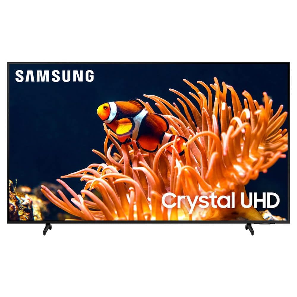SAMSUNG 50-Inch Class 4K Crystal UHD DU8000 Series HDR Smart TV w/Object Tracking Sound Lite, Motion Xcelerator, Ultra Slim Design, Gaming Hub, Alexa Built-in (UN50DU8000, 2024 Model)
