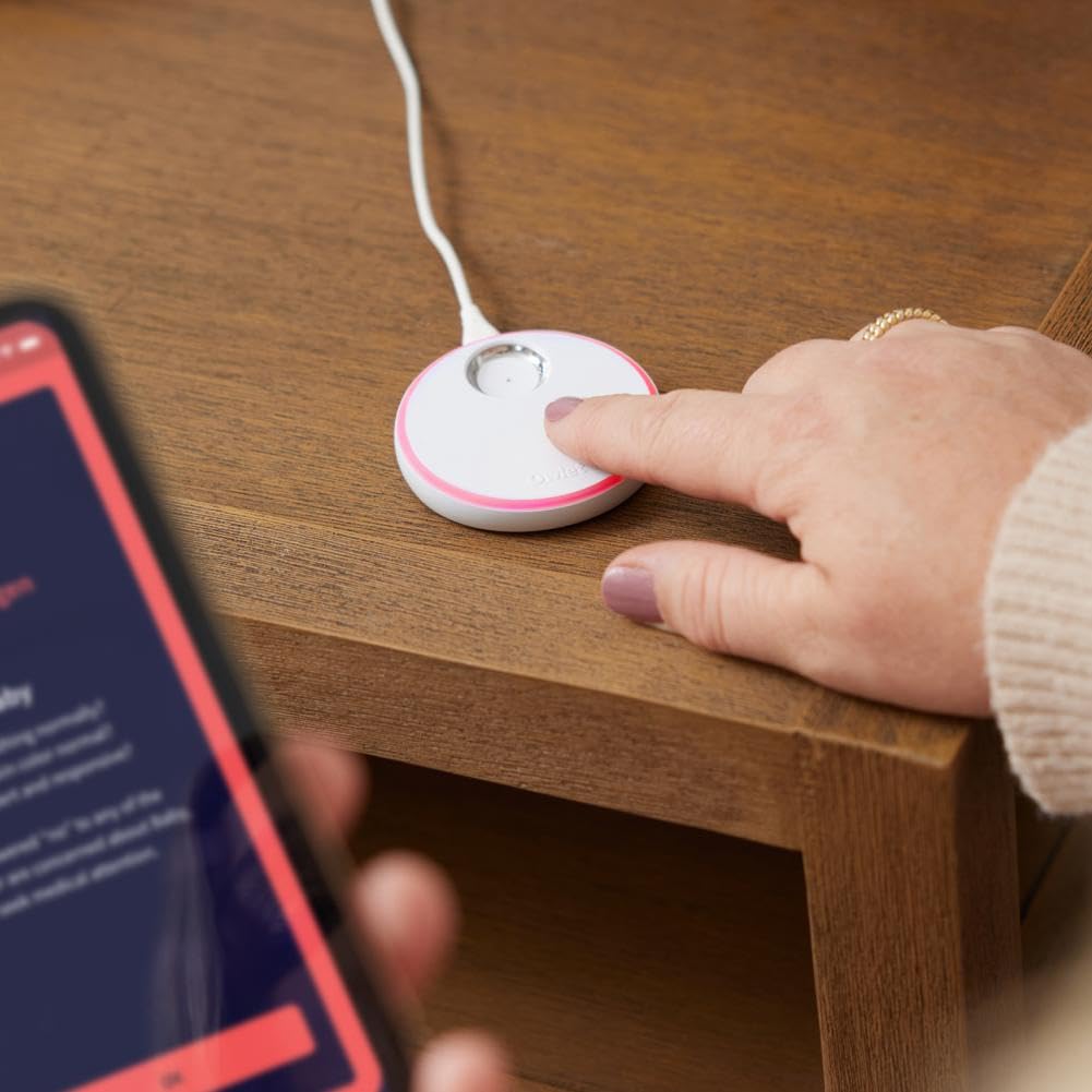 Owlet Dream Sock® - FDA-Cleared Smart Baby Monitor - Track Live Pulse (Heart) Rate, Oxygen In Infants - Receive Notifications - Bedtime Blue