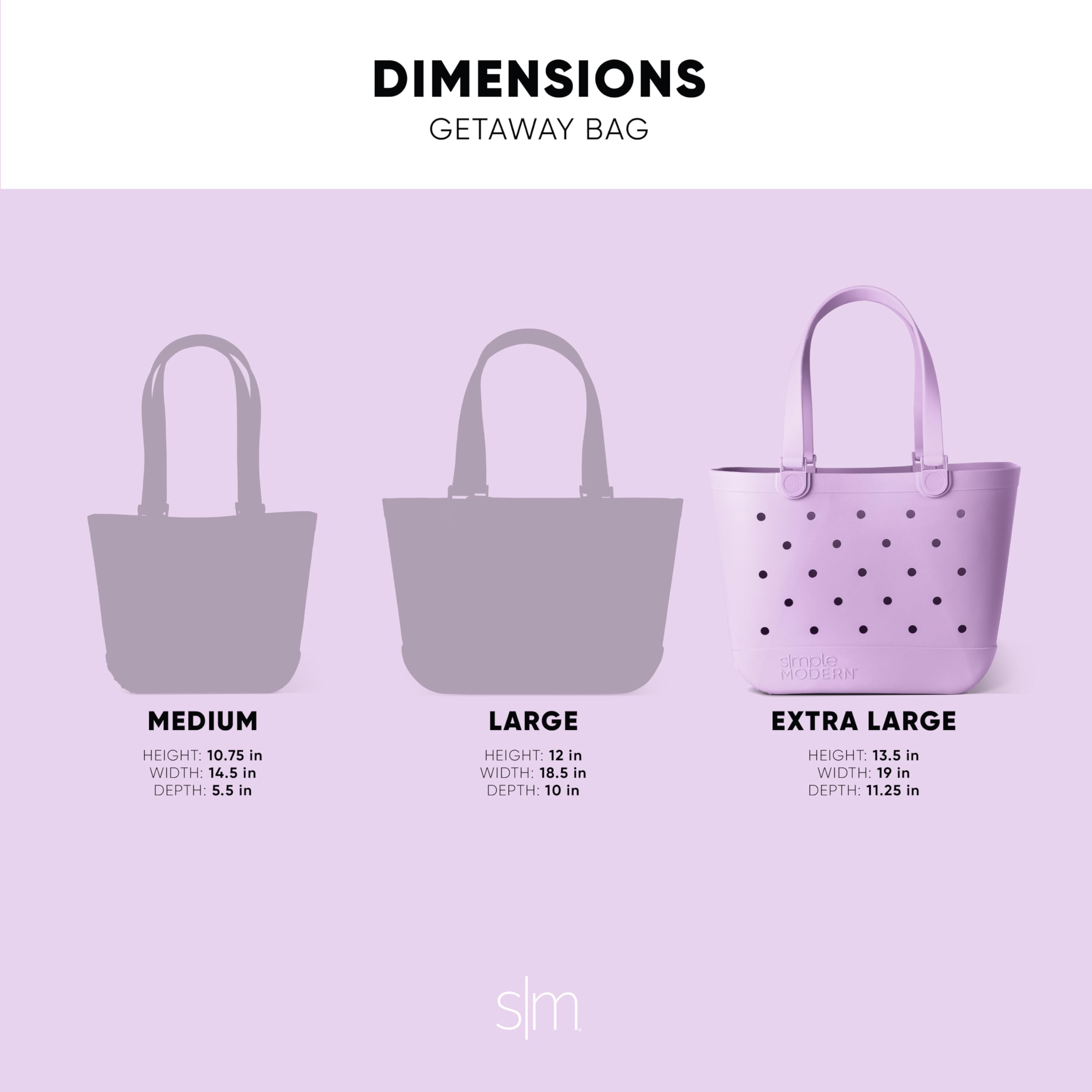 Simple Modern Beach Bag Rubber Tote | Waterproof Medium Tote Bag with Zipper Pocket for Pool, Groceries, Sports | Gifts For Women | Getaway Bag Collection | Almond Birch