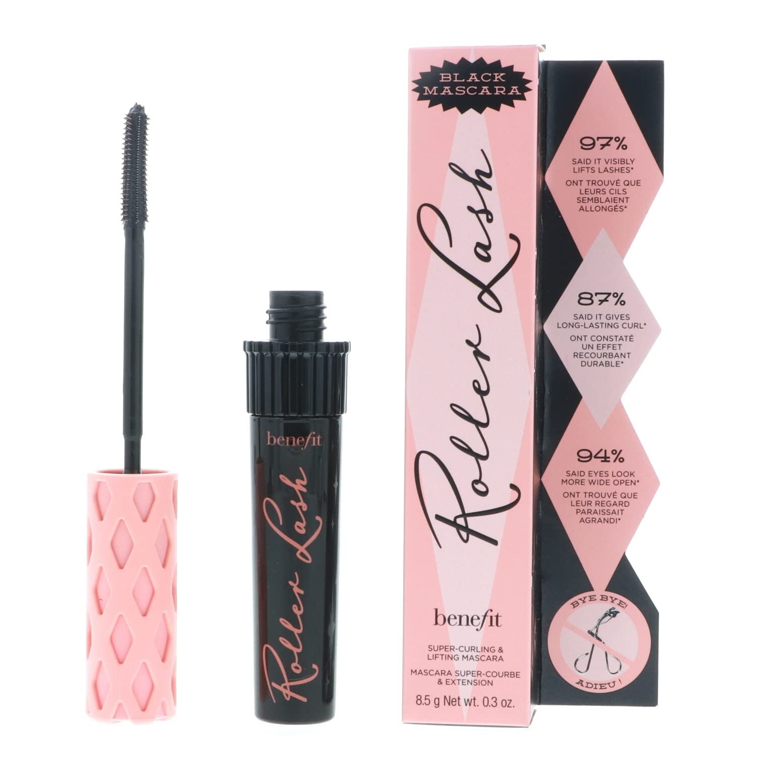 Benefit Cosmetics Roller Lash Mascara .30 Ounce (Full Size)