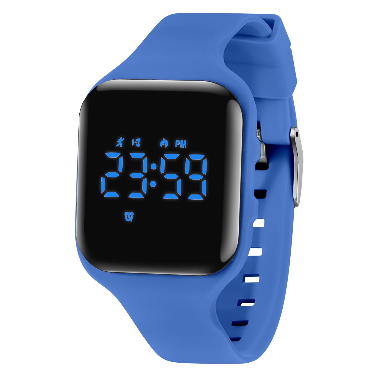 Kids Watch, No App Fitness Tracker Watch for Kids Teenager Digital Watch with Steps Counter/Distance/Calories/Alarm/Stopwatch Fitness Watch for Kids Girls Boys Gift for Teens
