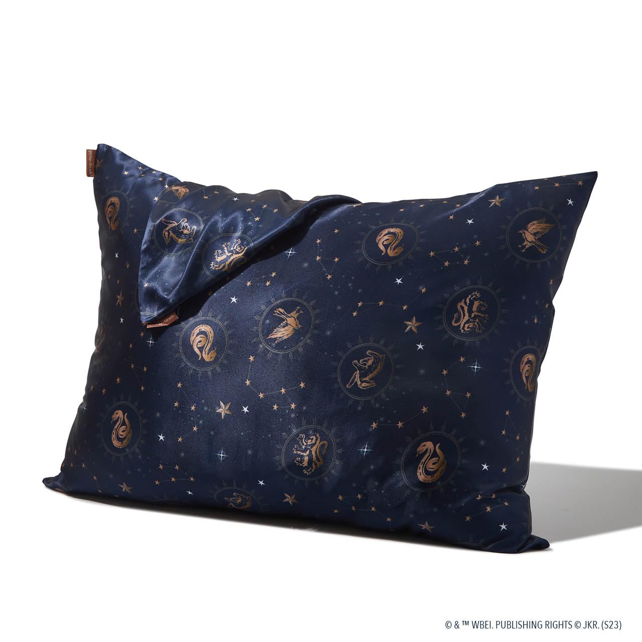 Kitsch Satin Pillowcase with Zipper for Hair & Skin, Softer Than Silk Pillow Cases Queen, Smooth Pillow Covers, Machine Washable, Wrinkle-Free, Cooling Satin Pillow Cases Standard Size 19"x26", Ivory