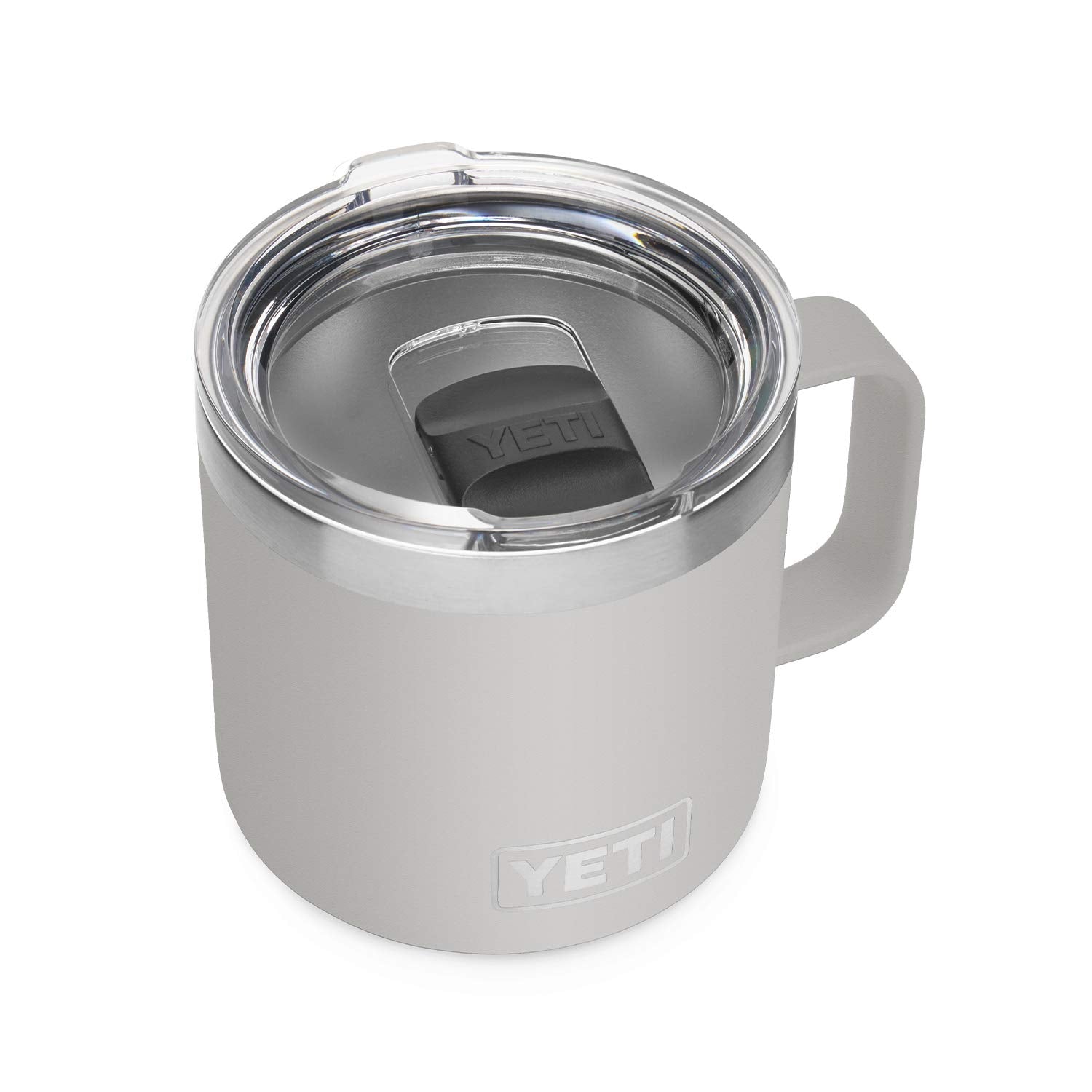 YETI Rambler 14 oz Mug, Vacuum Insulated, Stainless Steel with MagSlider Lid, Stainless
