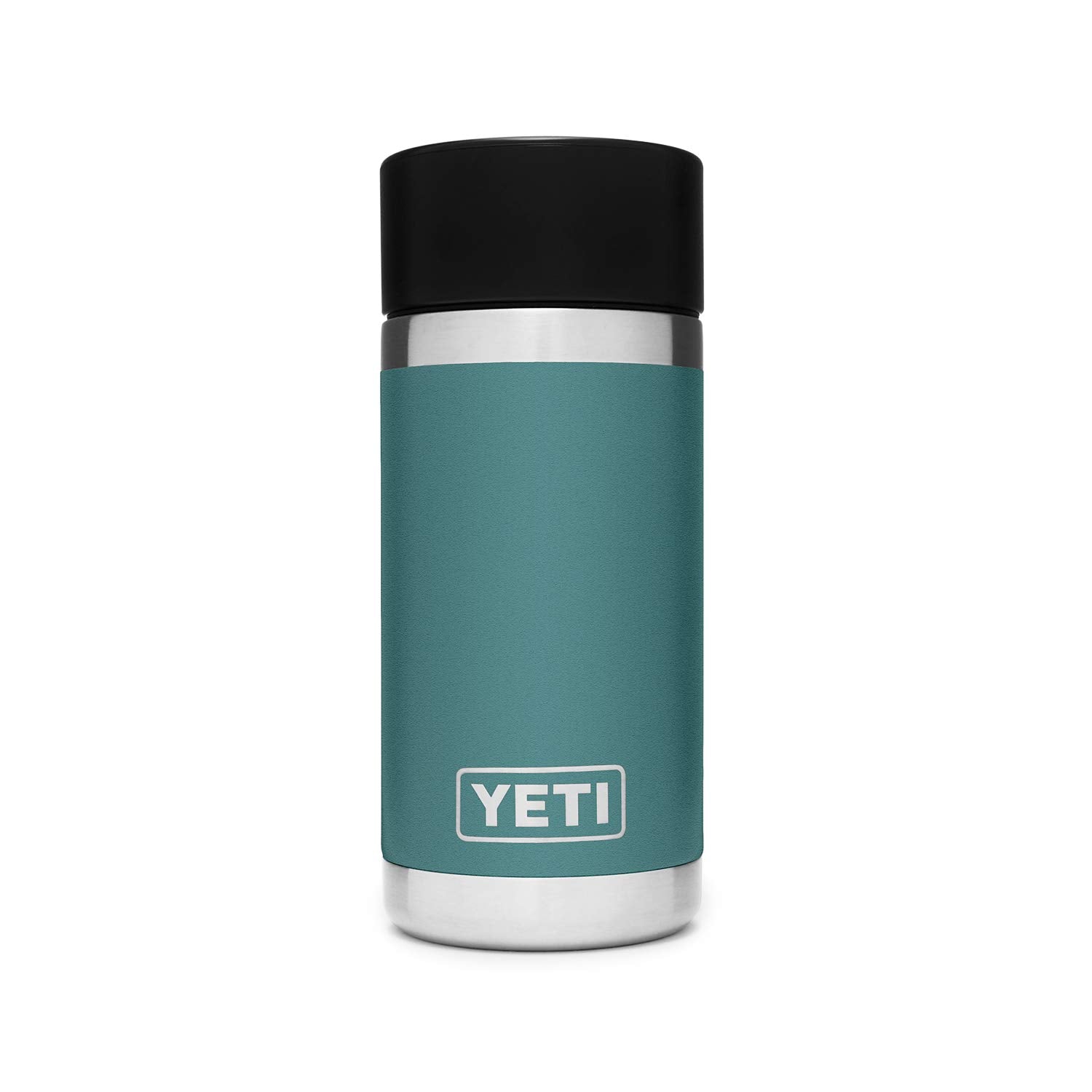YETI Rambler 12 oz Bottle, Stainless Steel, Vacuum Insulated, with Hot Shot Cap
