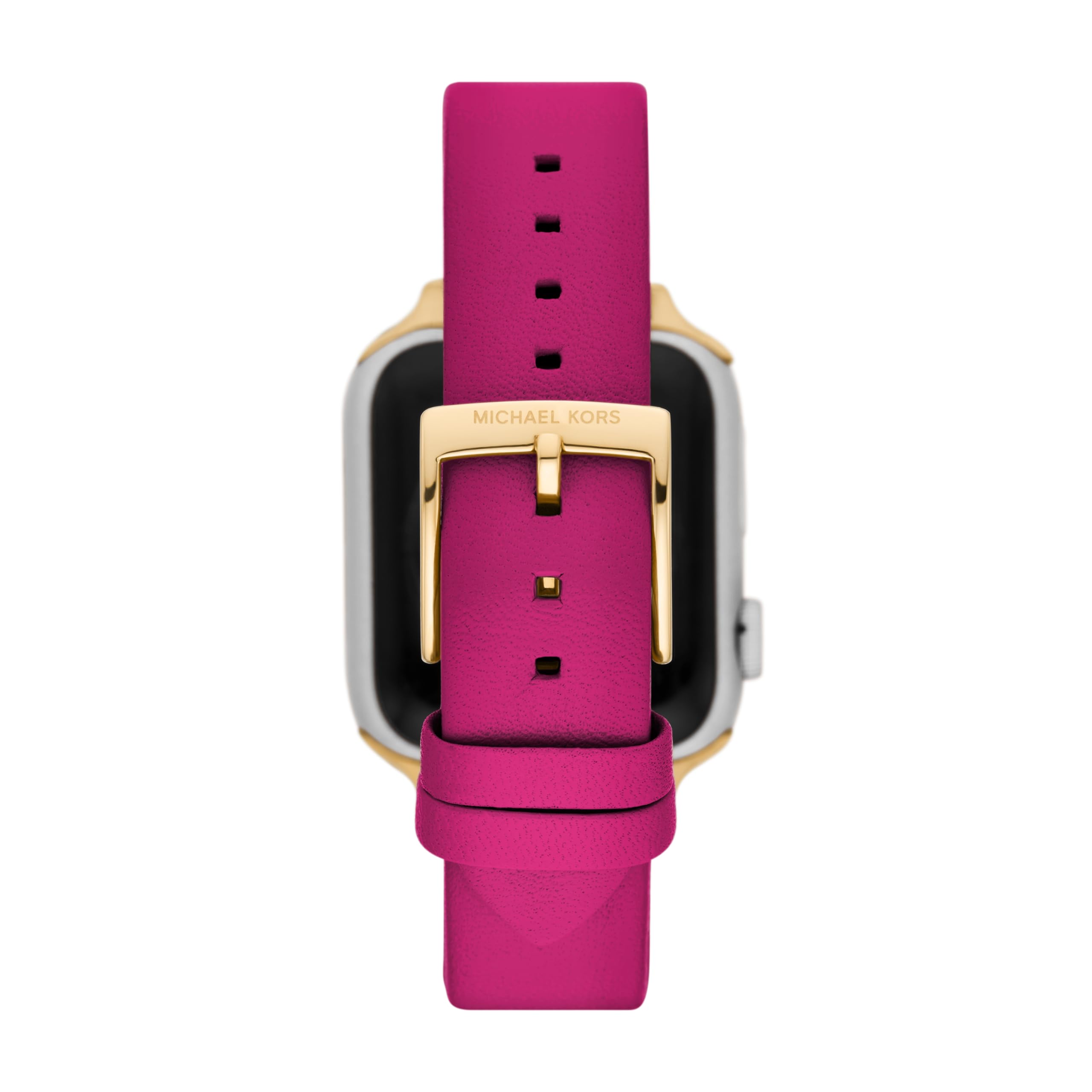 Michael Kors Band for Apple Watch; Silicone or Leather Smart Watch Bands for Women; Compatible with Apple Watch 38mm, 40mm, 41mm