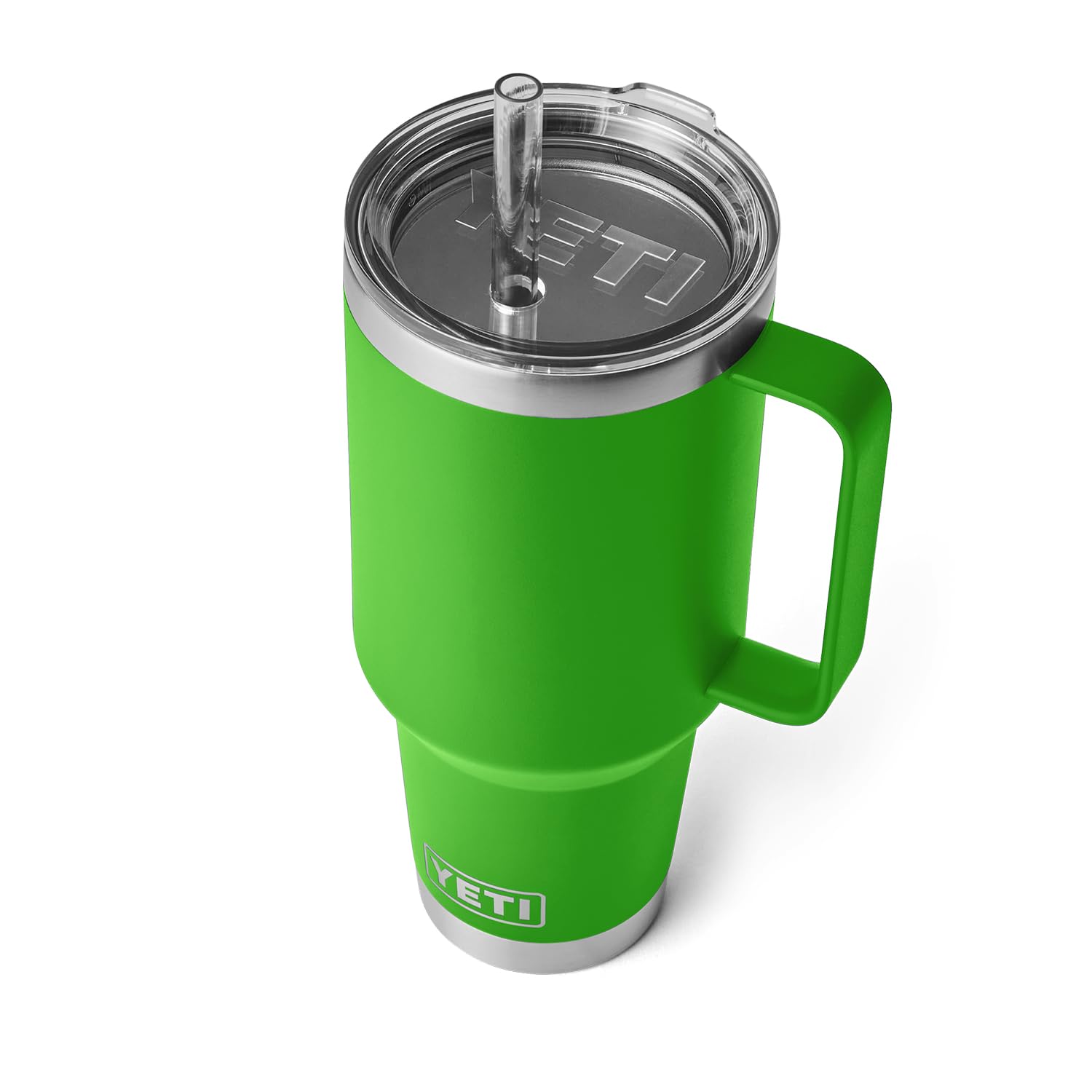 YETI Rambler Tumbler with Handle and Straw Lid, Vacuum Insulated Travel Mug, Stainless Steel