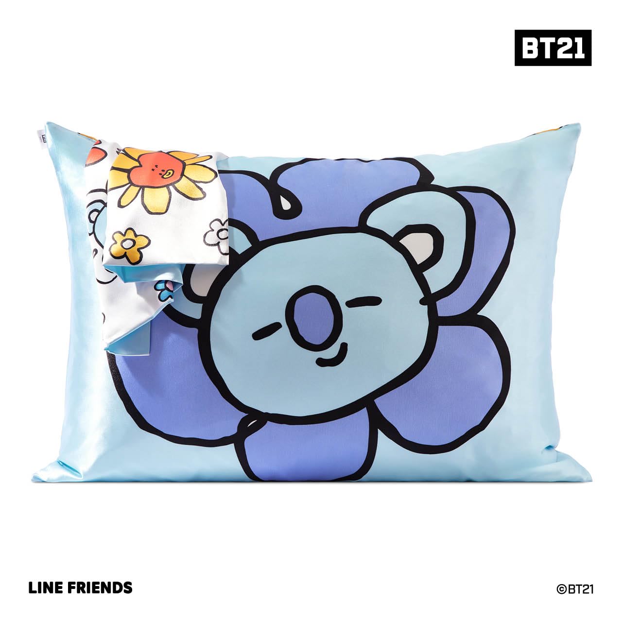 Kitsch Satin Pillowcase with Zipper for Hair & Skin, Softer Than Silk Pillow Cases Queen, Smooth Pillow Covers, Machine Washable, Wrinkle-Free, Cooling Satin Pillow Cases Standard Size 19"x26", Ivory