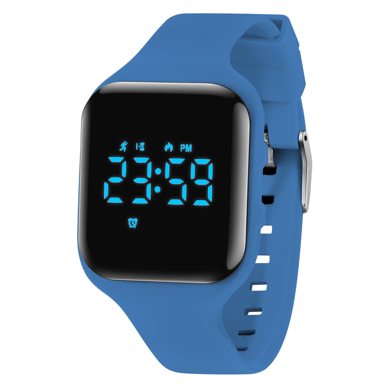 Kids Watch, No App Fitness Tracker Watch for Kids Teenager Digital Watch with Steps Counter/Distance/Calories/Alarm/Stopwatch Fitness Watch for Kids Girls Boys Gift for Teens