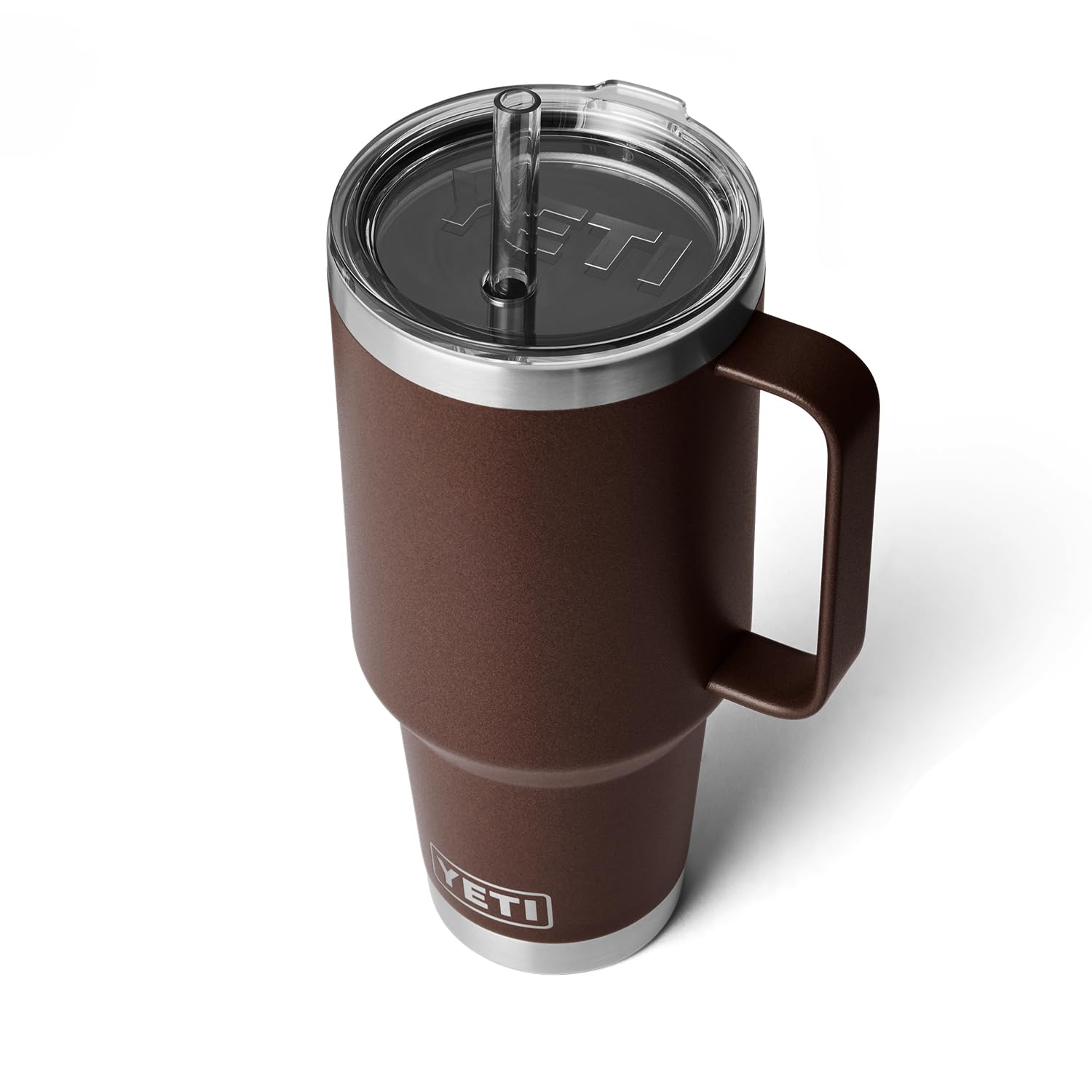 YETI Rambler Tumbler with Handle and Straw Lid, Vacuum Insulated Travel Mug, Stainless Steel