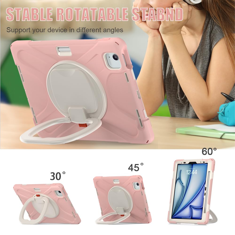 SCSVPN for iPad Air 11 Inch Case 2024 M2(6th Gen), iPad Air 5th/4th Generation Case 10.9&