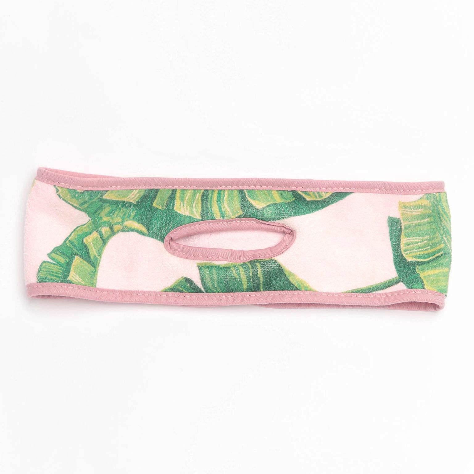 Kitsch Spa Multifunctional Microfiber Headband - Facial Skincare and Hair Band for Makeup Application, Face Washing | Micro Dot Design