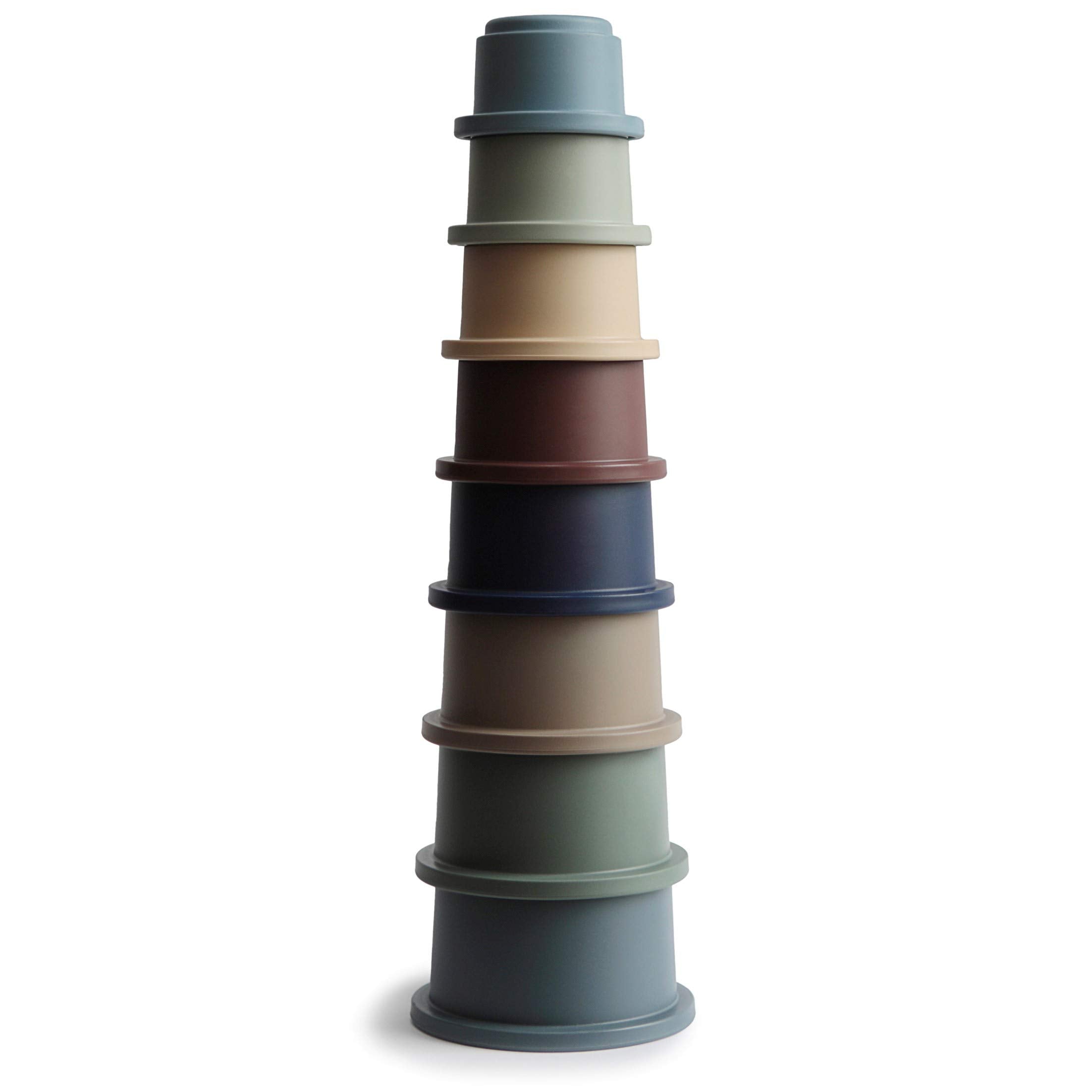 mushie Stacking Cups Toy | Made in Denmark (Original)