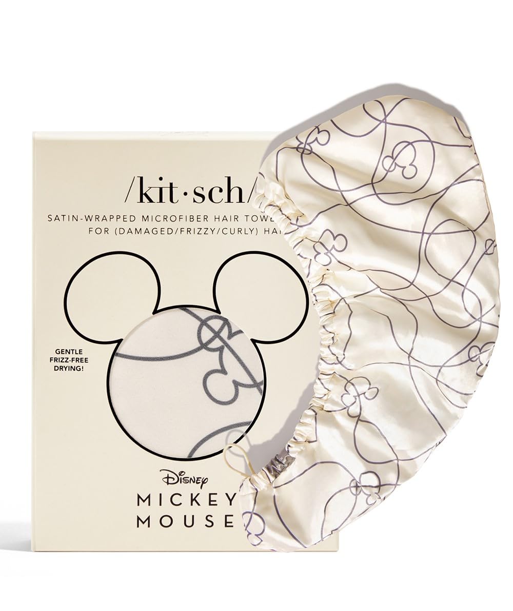 Kitsch Microfiber Hair Towel Wrap - Quick Dry Curly Hair Wraps for Women Wet Hair | Microfiber Towel for Hair | Hair Drying Towel Wrap | Hair Towels for Women | Hair Turban for Wet Hair (Blush)